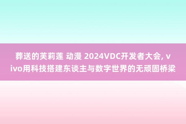 葬送的芙莉莲 动漫 2024VDC开发者大会, vivo用科技搭建东谈主与数字世界的无顽固桥梁